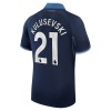 Officiële Voetbalshirt Tottenham Hotspur Kulusevski 21 Uit 2023-24 - Heren